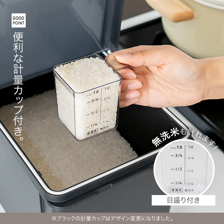 アスベル（ASVEL） 米びつ S 密閉 冷蔵庫 引出し 6kg 保存 ライス
