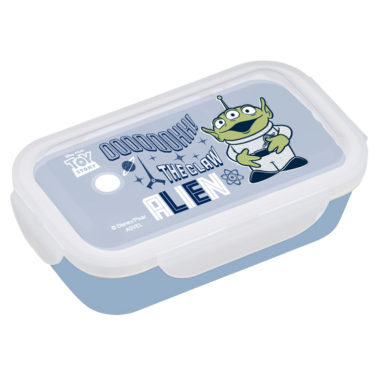 トイストーリー エイリアン 弁当箱 ランチボックス コンビセット 洗えるランチバッグ TOYSTORY アスベル ピクサー ディズニー 1段 女性 おしゃれ 食洗器対応 | アスベル | 01