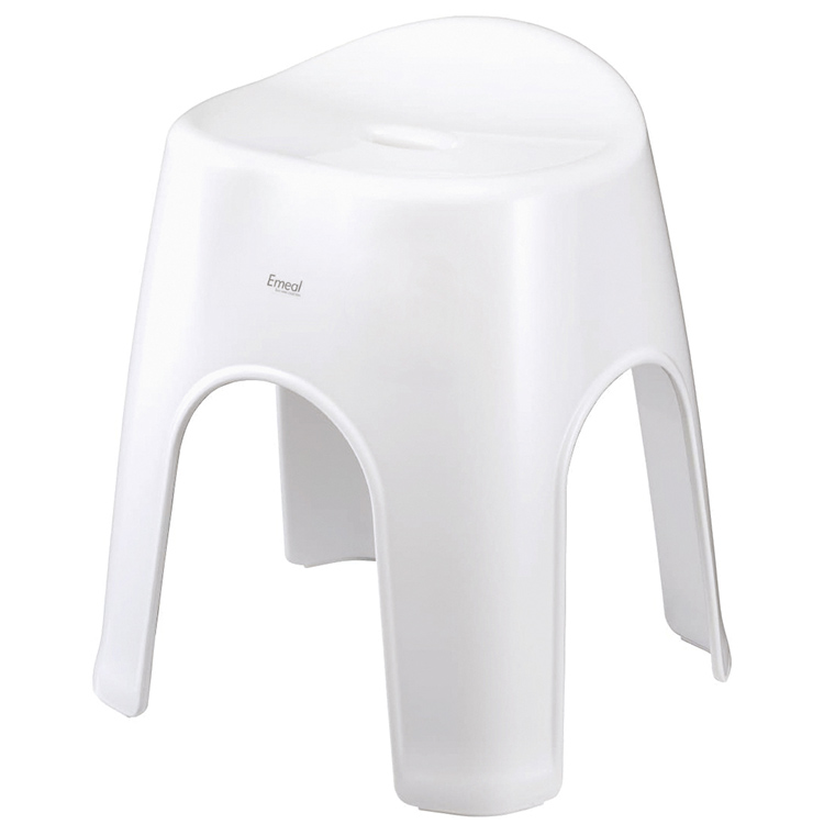 風呂椅子 おしゃれ エミール 40cm アスベル ASVEL EMEALバスチェア 風呂いす お風呂 イス 椅子 抗菌 高め 洗いやすい カビにくい | アスベル | 01