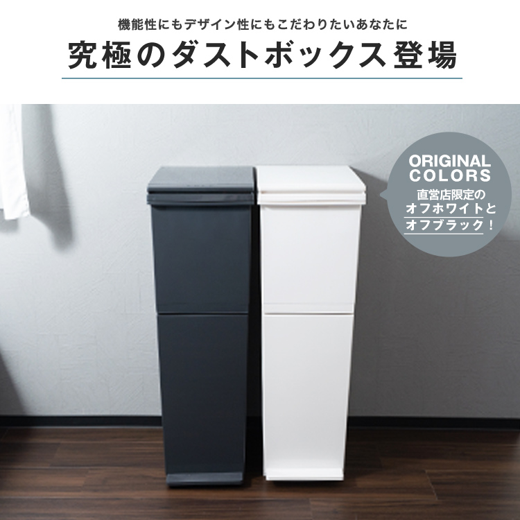 ゴミ箱 おしゃれ キッチン 分別 【限定カラー】 2段 スリム 38リットル