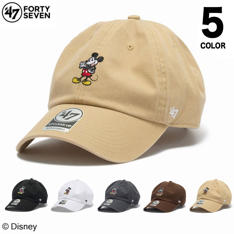 47（フォーティーセブン） キャップ 帽子 47ブランド CLEAN UP Disney