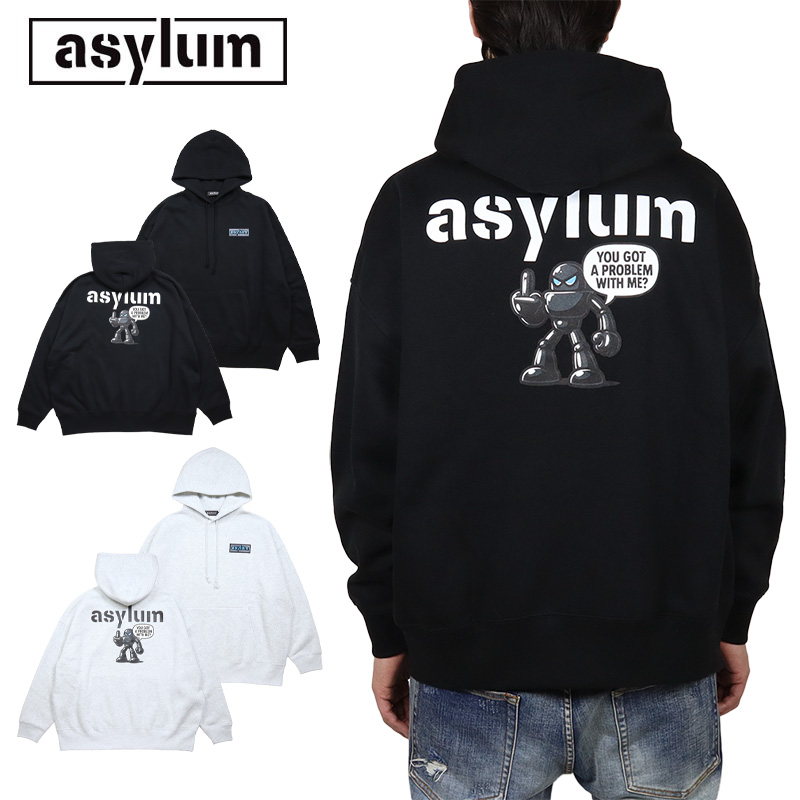アサイラム パーカー ASYLUM 当店オリジナルアイテム フーディ メンズ レディース ブランド 大きいサイズ |  | 01