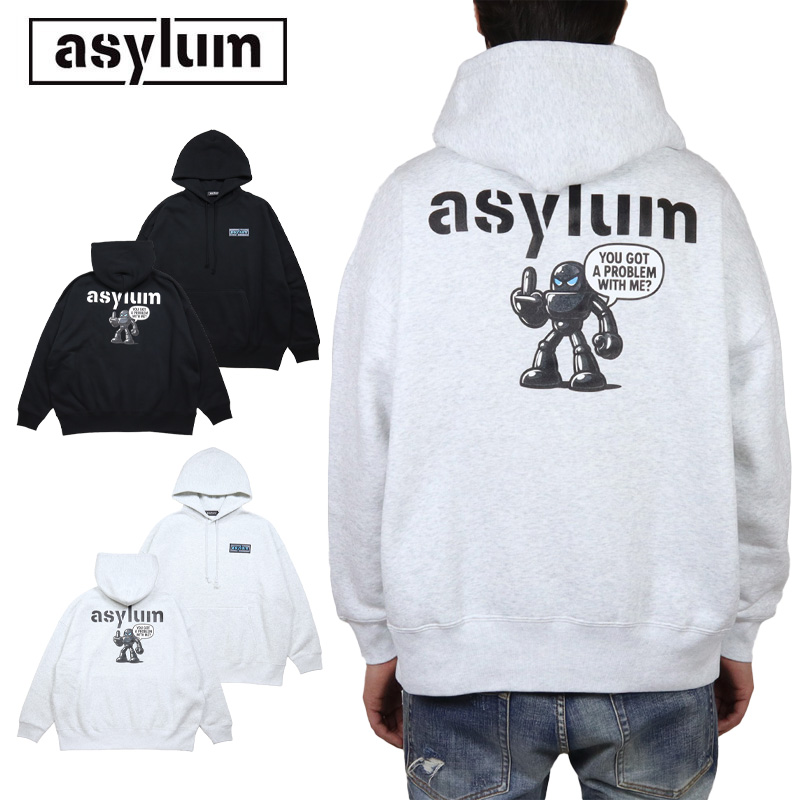 アサイラム パーカー ASYLUM 当店オリジナルアイテム フーディ メンズ レディース ブランド 大きいサイズ |  | 02