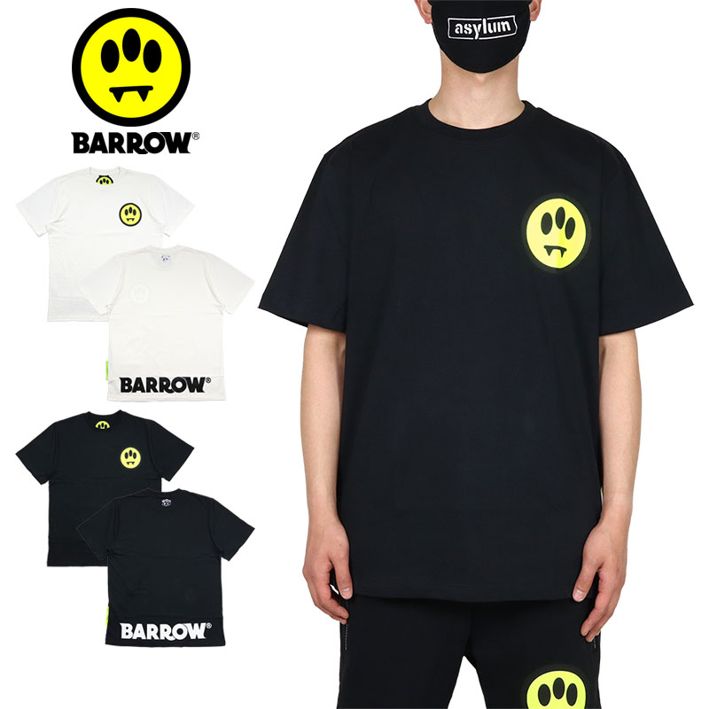 ポイント15倍 バロー Tシャツ BARROW バロウ 半袖Tシャツ メンズ