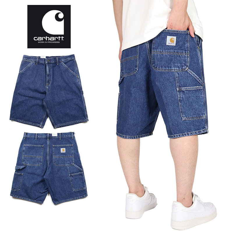 カーハート WIP ショートパンツ CARHARTT WIP デニムショーツ ハーフ メンズ ブラン...