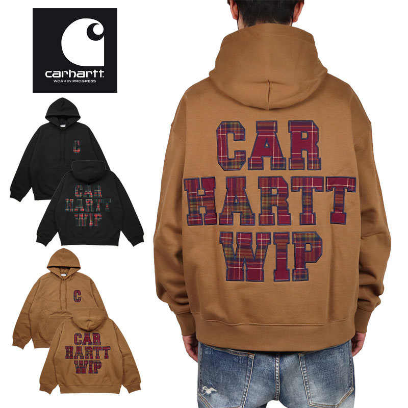 カーハート WIP パーカー CARHARTT WIP プルオーバーパーカー フーディー トップス メンズ レディース ブランド 大きいサイズ  おしゃれ 黒