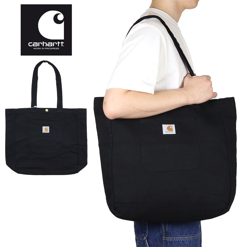 早い者勝ち！】Carhartt リメイク キャンバス トートバッグ ネイビー