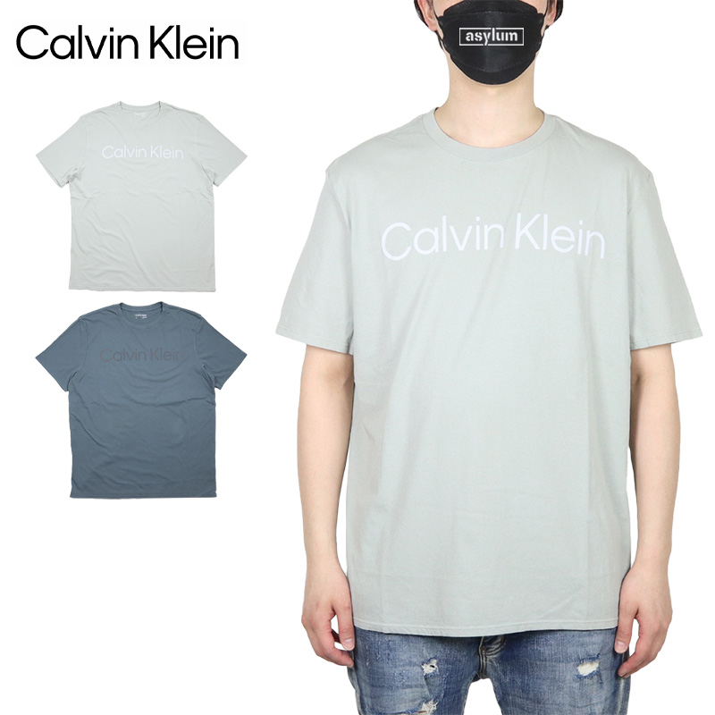 【並行輸入品】カルバンクライン Tシャツ CALVIN KLEIN CK 半袖Tシャツ トップス メンズ レディース ブランド 大きいサイズ おしゃれ 綿100% | Calvin Klein | 01