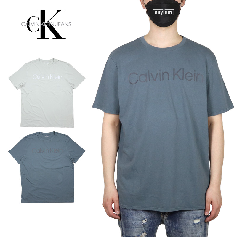 【並行輸入品】カルバンクライン Tシャツ CALVIN KLEIN CK 半袖Tシャツ トップス メンズ レディース ブランド 大きいサイズ おしゃれ 綿100% | Calvin Klein | 02