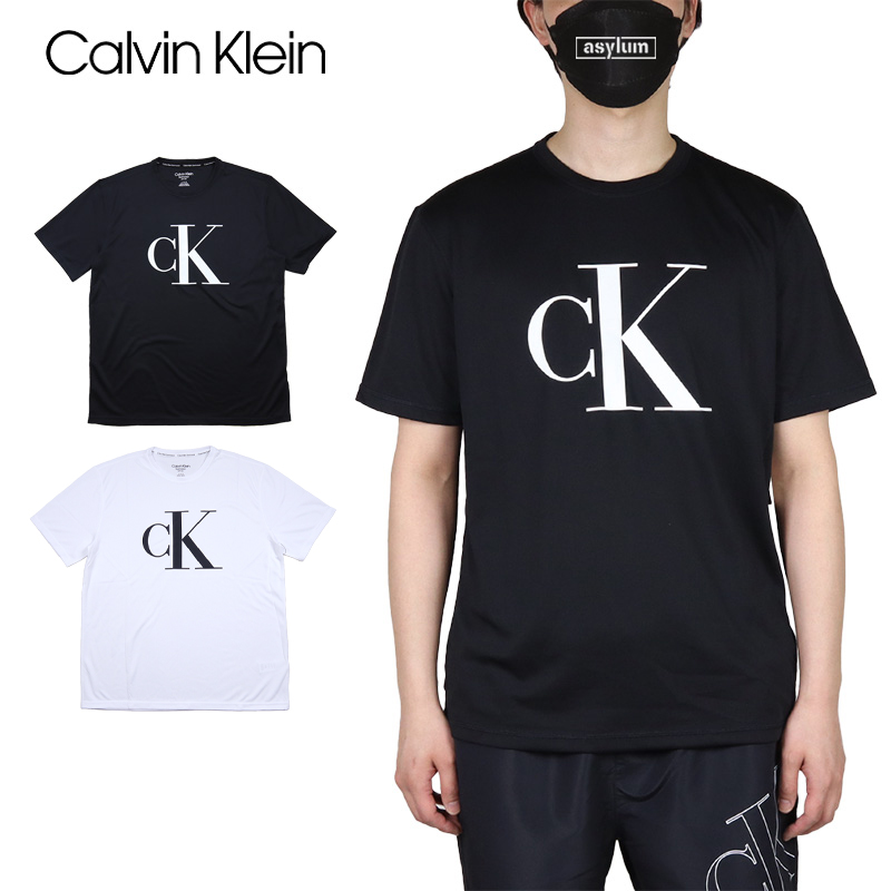 【並行輸入品】カルバンクライン ラッシュガード CALVIN KLEIN 半袖Tシャツ 水着 メンズ レディース ブランド 大きいサイズ | Calvin Klein | 01