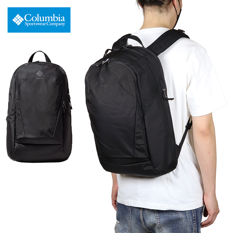 未使用級☆コロンビア 大容量26L 撥水 リュック 黒 通勤 通学 バックパック Columbia（コロンビア） リュックサック バックパック 大容量 通勤