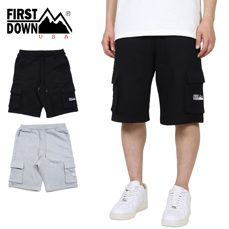 ファーストダウン ショートパンツ FIRST DOWN スウェットパンツ メンズ  ブランド 大きいサイズ おすすめ 人気 | FIRST DOWN | 01