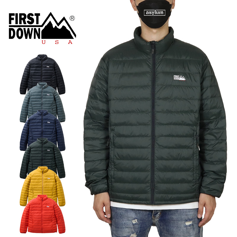 ファーストダウン ダウンジャケット FIRST DOWN アウター メンズ レディース アウトドア ブランド 大きいサイズ 黒 | FIRST DOWN | 04