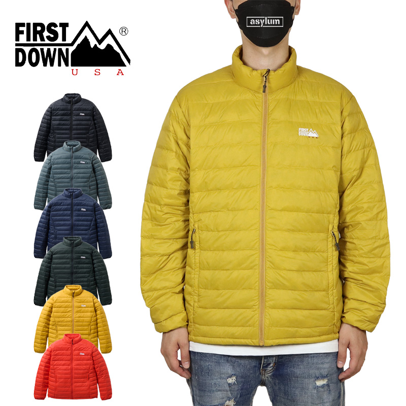 ファーストダウン ダウンジャケット FIRST DOWN アウター メンズ レディース アウトドア ブランド 大きいサイズ 黒 | FIRST DOWN | 05
