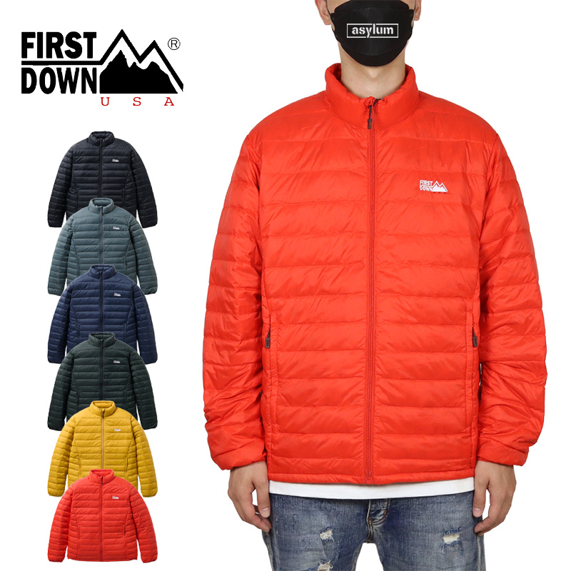 ファーストダウン ダウンジャケット FIRST DOWN アウター メンズ レディース アウトドア ブランド 大きいサイズ 黒 | FIRST DOWN | 06