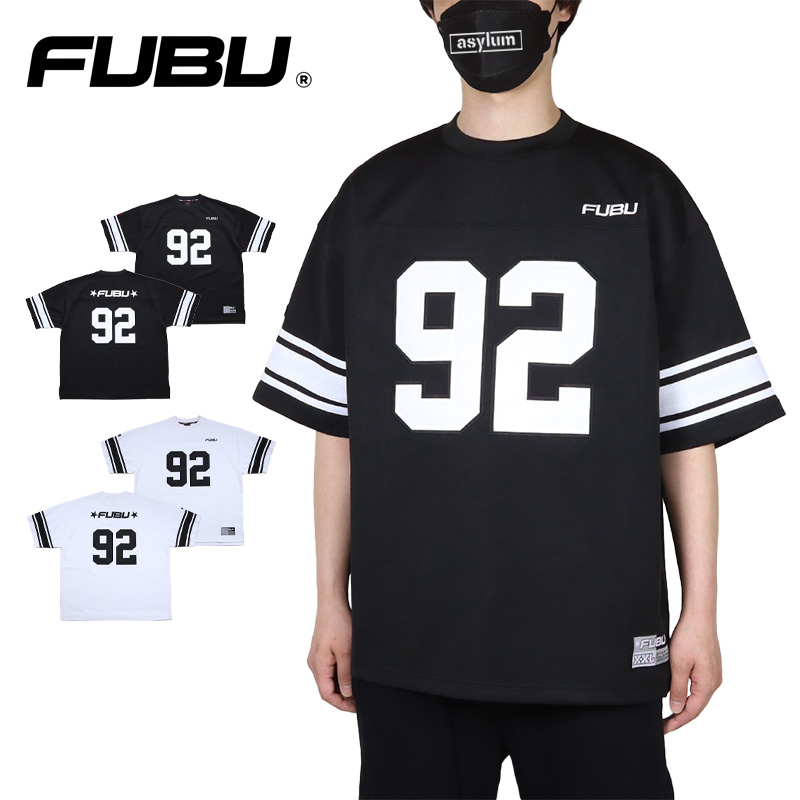 FUBU（フブ） 爆買 FUBU Tシャツ 半袖 フットボール トップス メンズ
