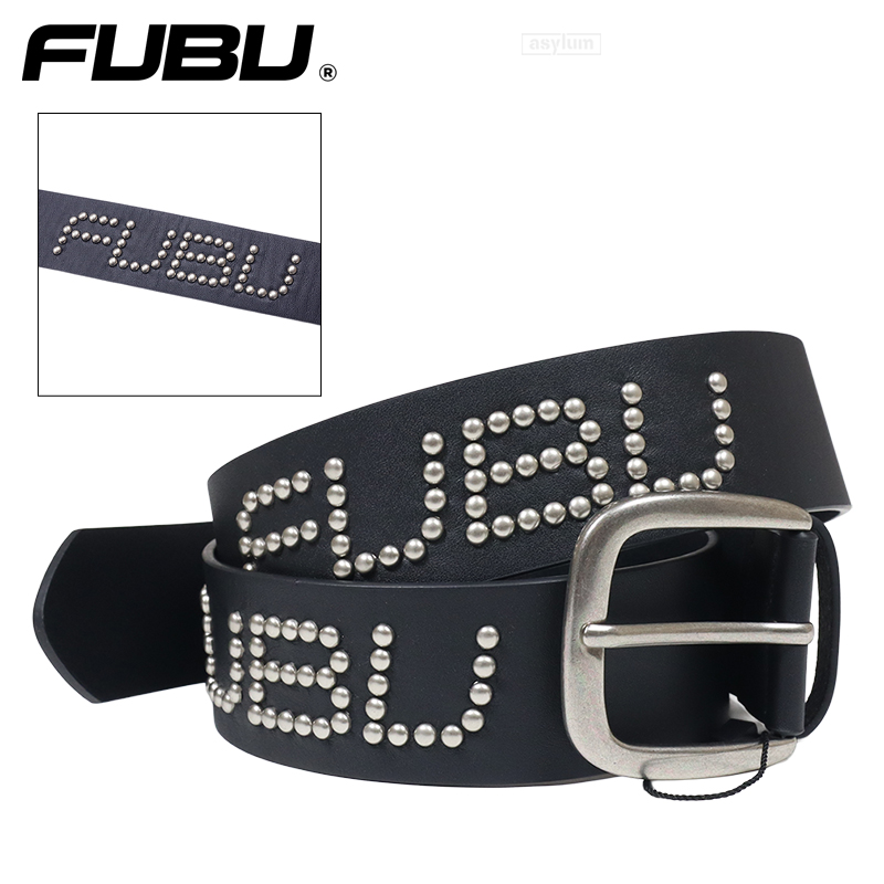 FUBU（フブ） ベルト レザーベルト 本革 牛革 メンズ レディース