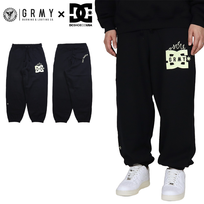 GRIMEY（グライミー） 爆買 スウェットパンツ ジョガー バギー セットアップ対応 メンズ ブランド 大きいサイズ 黒 : ASYLUM ...