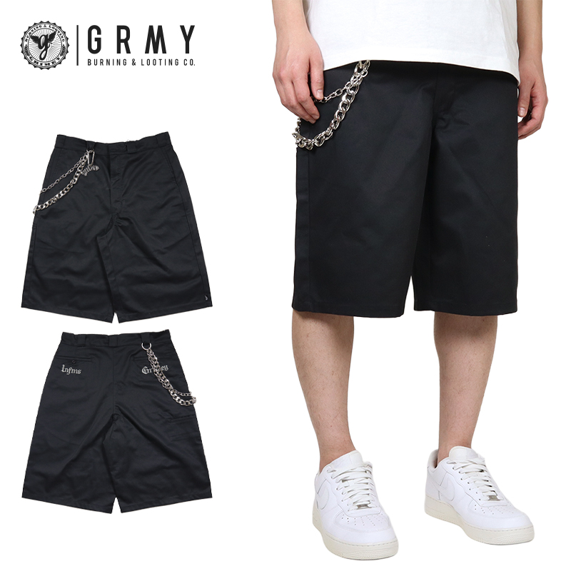 GRIMEY（グライミー） ハーフパンツ ショート メンズ レディース