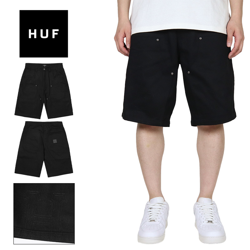 HUF ショートパンツ ハフ ハーフ ダブルニー ショーツ メンズ