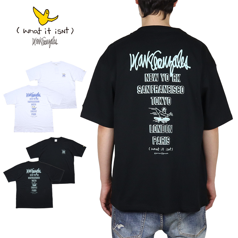 What it isNt）ART BY MARKGONZALES マークゴンザレス Tシャツ (What