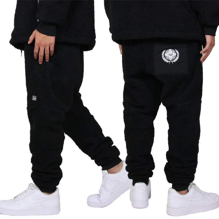 世界的に有名な ブランド レディース メンズ 対応 セットアップ フリースパンツ Rvddw Reversal ジョガーパンツ リバーサル 大きいサイズ Xl L M S ブラック Rvaw404 Pants Jogger Fleece Boa Wmc おすすめ おしゃれ ズボン パンツ