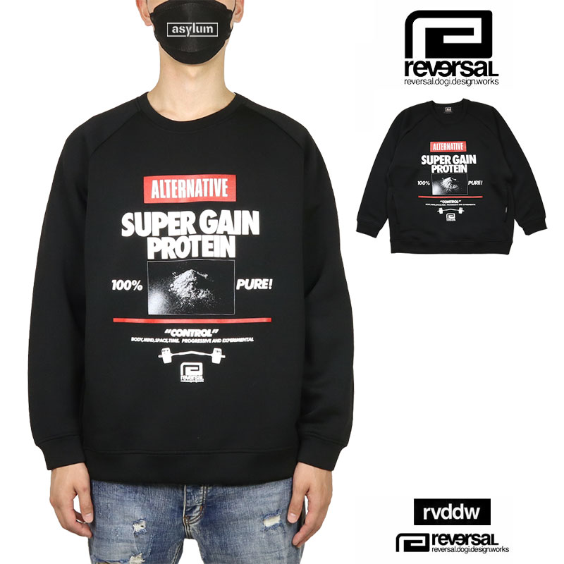 reversal（リバーサル） トレーナー スウェット rvddw 格闘技 メンズ