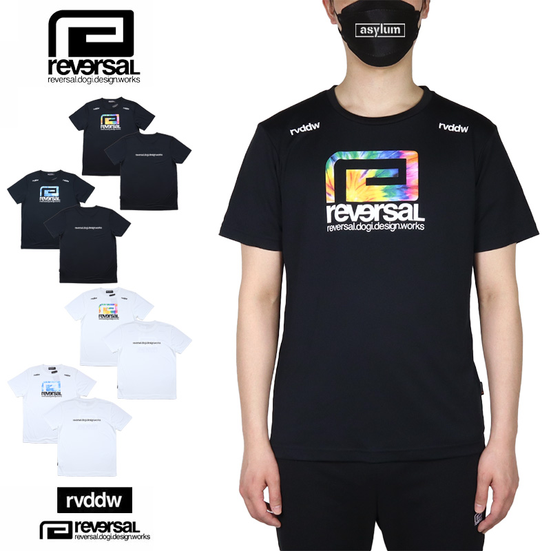 セール開催中 リバーサル Tシャツ reversal rvddw 半袖 ドライメッシュ トップス メンズ レディース ブランド 大きいサイズ おしゃれ 黒 白 | reversal | 01