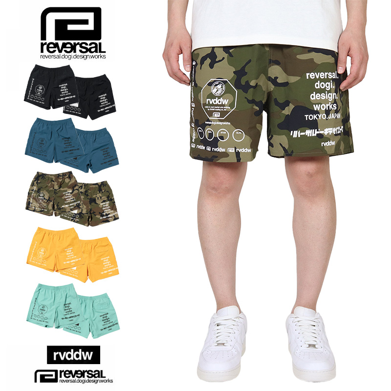 reversal rvddw 迷彩柄 ショートパンツ reversal リバーサル ショートパンツ メンズ 正規販売店