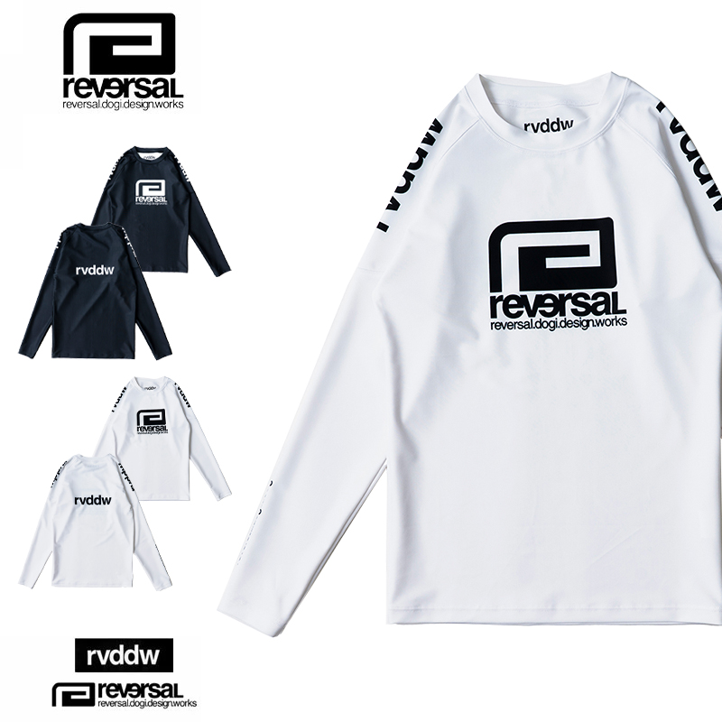 リバーサル ラッシュガード reversal rvddw 長袖Tシャツ ロンT