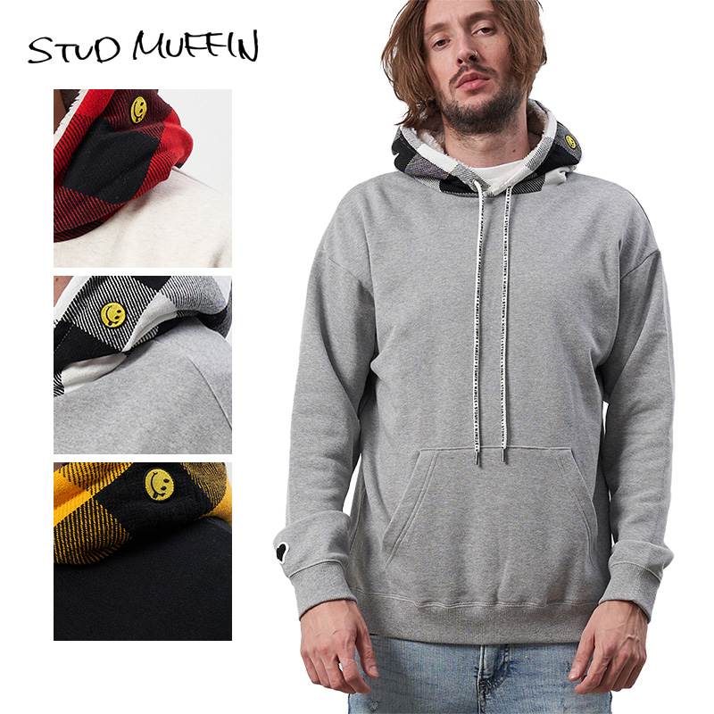 STUD MUFFIN セール開催中 スタッドマフィン プルオーバーパーカー  