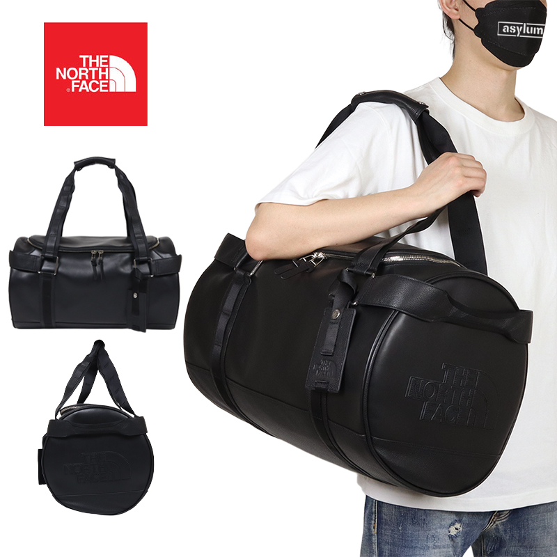 【並行輸入品】ノースフェイス ボストンバッグ THE NORTH FACE 限定 ダッフル 旅行用 本革 レザー メンズ レディース アウトドア ブランドの画像