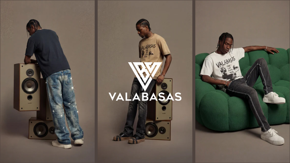 VALABASAS（ヴァラバサス） バラバサス デニムパンツ フレア