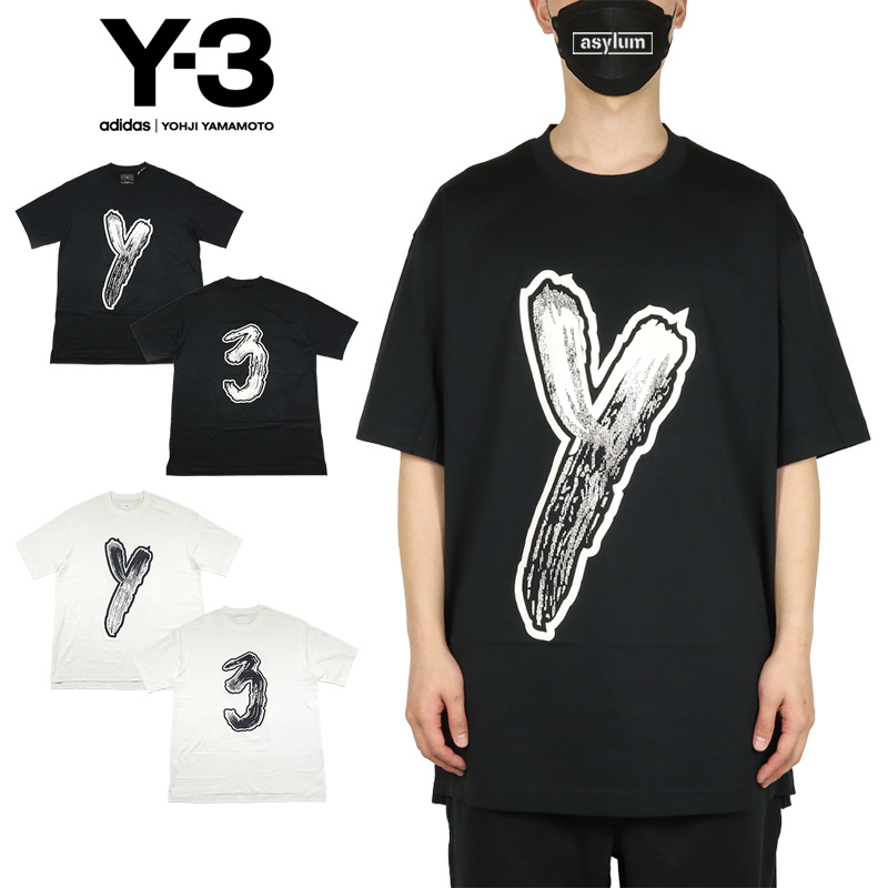 Y-3 Tシャツ ワイスリー 半袖Tシャツ メンズ レディース ブランド 大きいサイズ Y3 ADI...