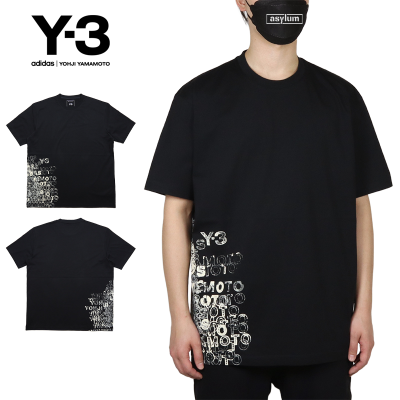 Y-3 ワイスリー ヨウジヤマモト オーバーサイズ サイドスリーライン Tシャツ Y-3 【並行輸入品】ワイスリー Tシャツ 半袖 メンズ レディース