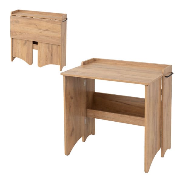 EMOOR（エムール） 折りたたみ デスク テーブル 机 幅80cm コンパクト