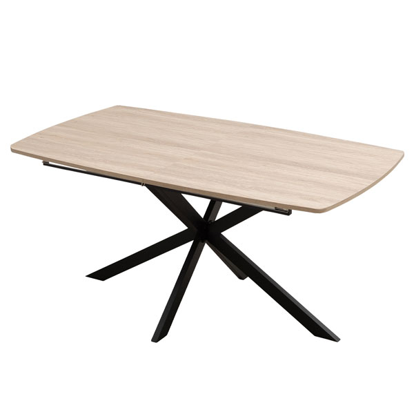【美品希少人気タグ付】#16 LEONALDO 新品未使用 サイズ： M EMOOR（エムール） ダイニングテーブル 幅160cm 伸長式 長方形 4人掛け