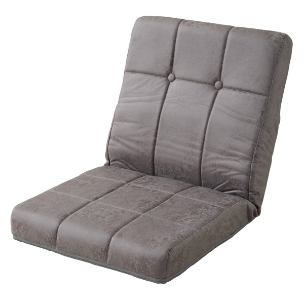 フロアチェア ファブレザー 座椅子 ソファ ベッド 一人用 折りたたみ コンパクト 軽量 リクライニ...