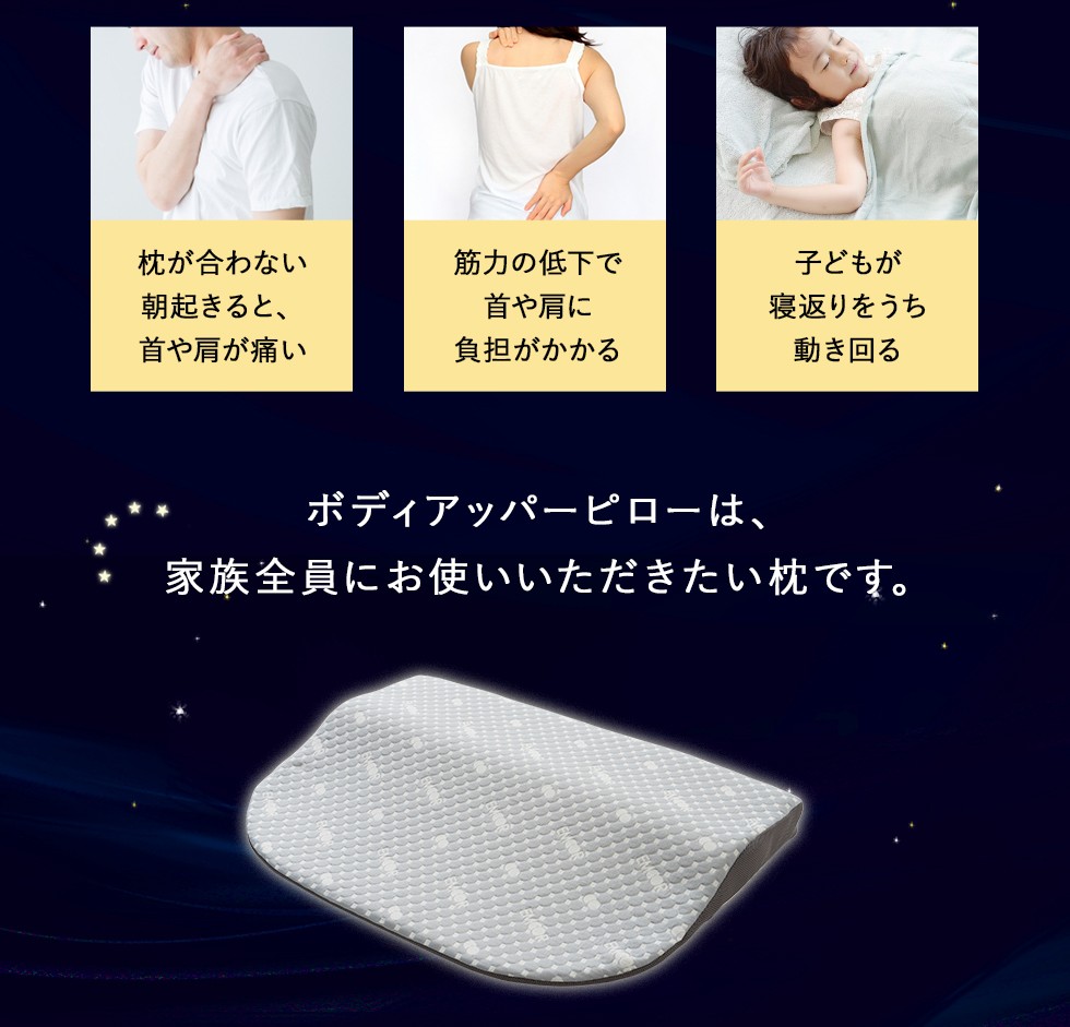EMOORLUXE ボディーアッパーピロー