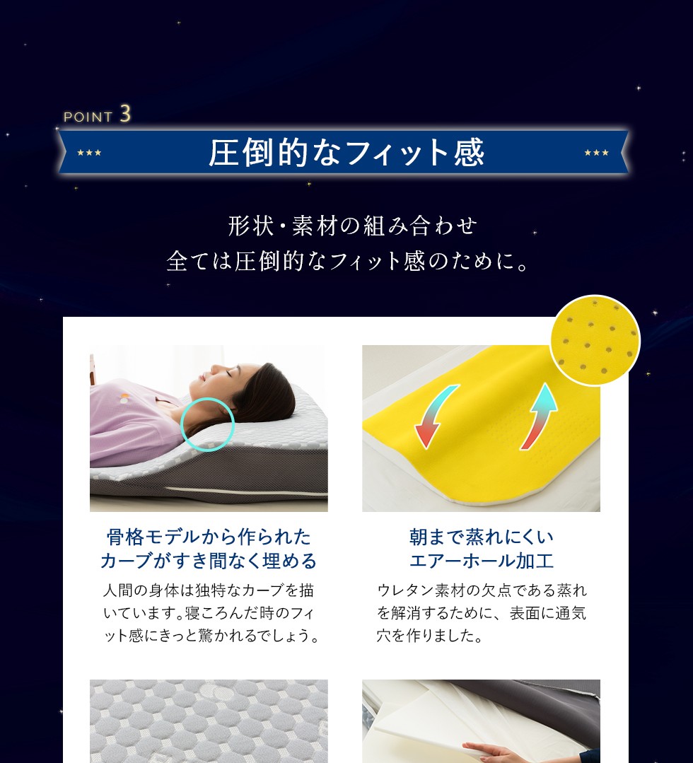 EMOORLUXE ボディーアッパーピロー