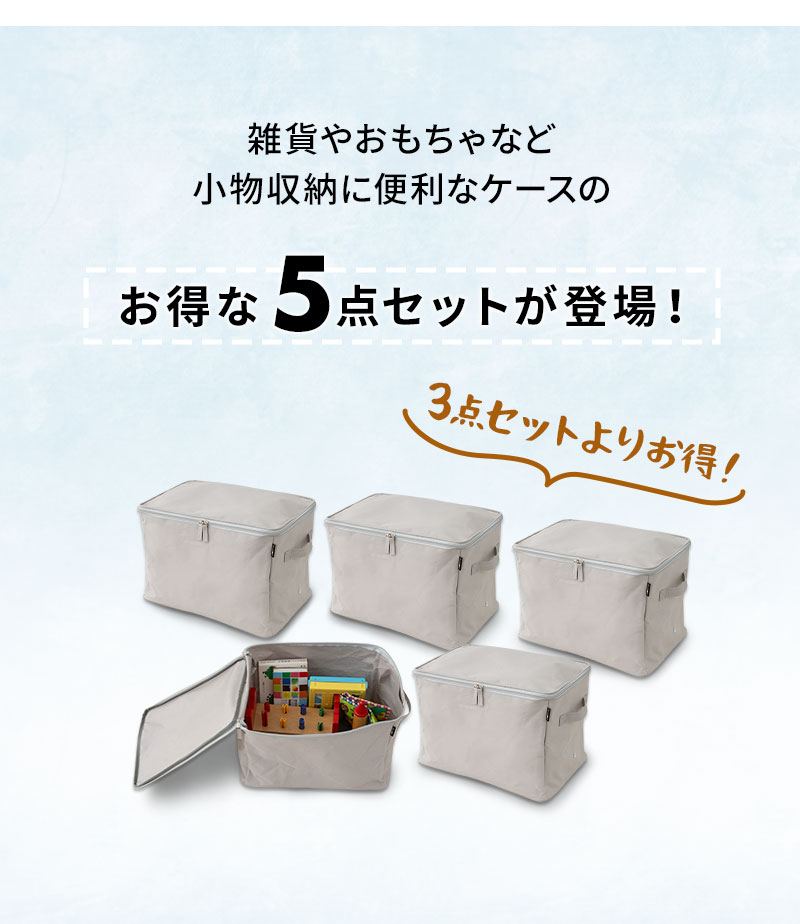 便利収納ケース 5点セット 破けにくい 丈夫 衣替え 引っ越し オフシーズン 衣類 雑貨 小物 おもちゃ 寝具 小分け 整理 収納 袋 バッグ カバー  通気性 エムール : gn-porico-bcase5set : エムール - EMOOR 布団・家具 - 通販 - Yahoo!ショッピング