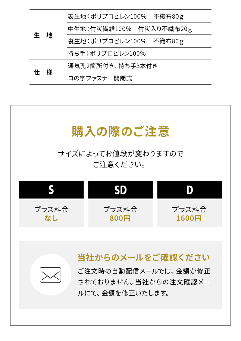 布団セット用 布団収納ケース 竹炭入り 4点セット 衣替え 引っ越し 新生活 オフシーズン