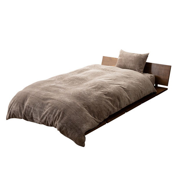 ベッド用 布団カバー シーツ 4点セット ダブル 洗える 吸湿発熱 極暖