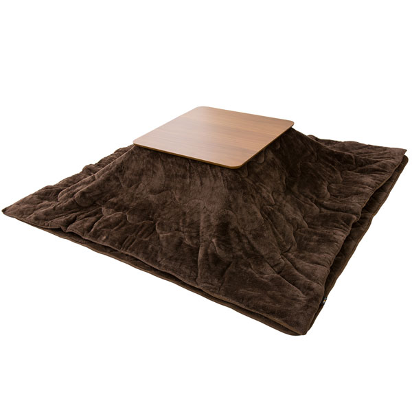 こたつ掛けふとんラグマットセット EMOOR（エムール） こたつ掛敷セット こたつ布団 ラグ 正方形 長方形