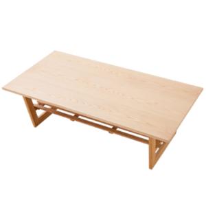 棚付 折りたたみ テーブル 長方形 QIチャージャー 木製 ローテーブル センターテーブル リビング...