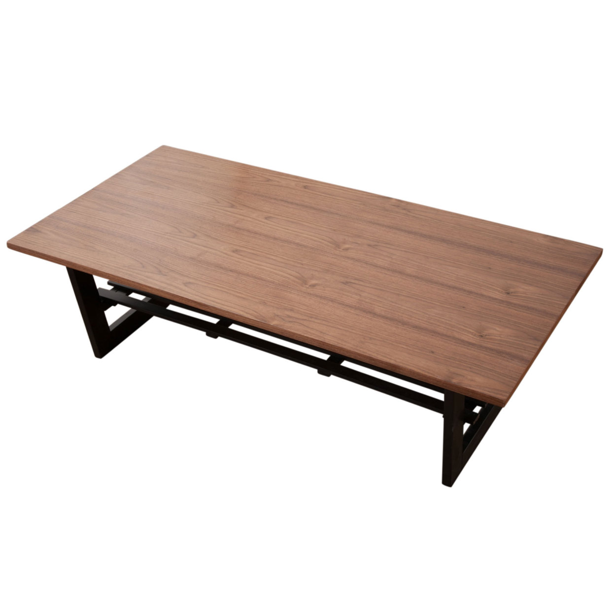 棚付 折りたたみ テーブル 長方形 QIチャージャー 木製 ローテーブル センターテーブル リビングテーブル 机 北欧 ナチュラル おしゃれ 送料無料  エムール