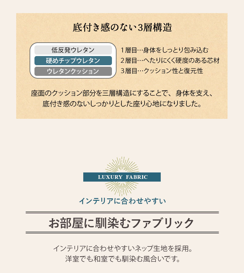 低反発リクライニングソファ Testa テスタ 2人掛け
