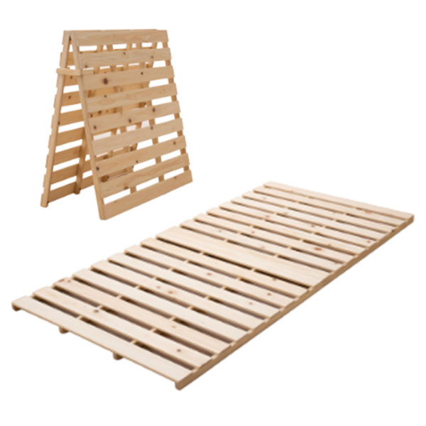 EMOOR（エムール） 日本製 ひのき マット すのこベッド 折りたたみ