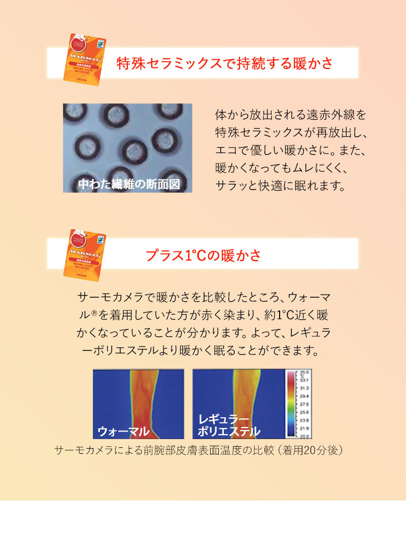 クラッセウォーム 日本製 遠赤外線 あったか 掛け布団