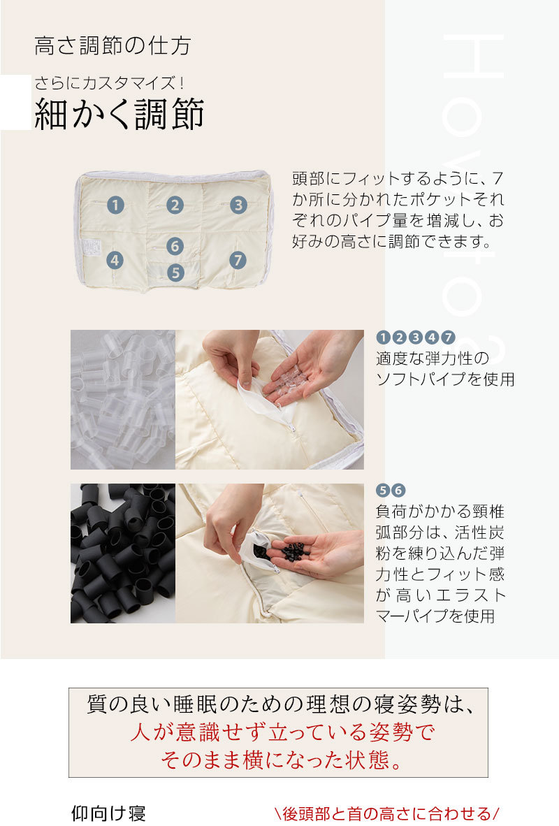 数量限定 日本製 ちょうどよいが見つかる オーダーまくら 40×66cm ジャガード織り